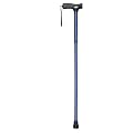 Carex Soft Grip Folding Cane-Blue