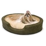 All Season Snuggly Dog Bed Sleeper - Both Heats and Cools - Large - Mocha
