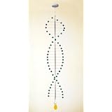Dancing Helix Nova 54" with Silent Motor - The Spiraling, Wave Generating Kinetic Mobile