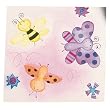 Friendly Bugs Plastic Tablecover - Birthday, Baby Shower, Garden Party