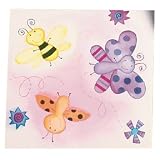 Friendly Bugs Beverage Napkins- Birthday, Baby Shower, Garden Party