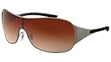 Ray Ban Rb3321 Satin Gunmetal / Brown Gradient Metallgestell Sonnenbrillen