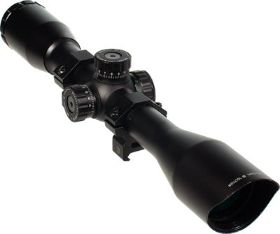 Leapers UTG Tactedge 4x40 Scope with Weaver/Picatinny rings