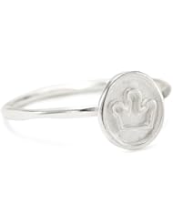 Sterling Silver Circle Crown Ring