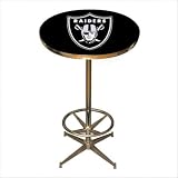 Imperial Oakland Raiders Licensed Pub Table