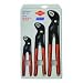 Knipex 002006S1 3-Piece Cobra Pliers Set (7-Inch, 10-Inch, & 12-Inch)