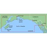 Garmin BlueChart Anchorage to Juneau Saltwater Map microSD Card