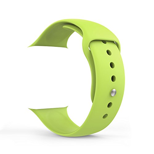 Moko apple watch band, soft silicone replacement sports band for …