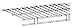 6 each: Rubbermaid Wardrobe Shelf (71296)