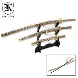 3-Piece Snakeskin Ninja Sword Set 3-Piece Snakeskin Ninja Sword Set