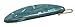 France Luxe Mini Oblong on Tige Boule Barrette - Flake