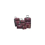 31HF1kCeQsL. SL160  Travelers Choice Amsterdam 8 piece Luggage Set