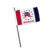 Republican Party Design 2- 4 x 6 inch Flag