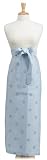 Domestique Linen Bistro Apron, Ocean Dots