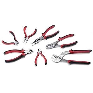 Wilmar W30759 7 Piece Plier Set with Cushion Grip by 