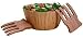 Natural Living Bamboo Salad Bowl and Server Set