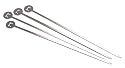 Outset QS78 Forged Stainless-Steel Skewers, Set of 4