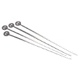 Outset QS78 Stainless Steel Kabob Skewers; Set of 4