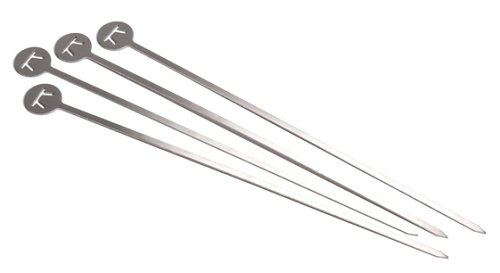 Outset QS78 Stainless Steel Kabob Skewers; Set of 4