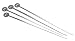 Outset QS78 Stainless Steel Kabob Skewers; Set of 4