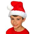 Deluxe Child Plush Santa Hat