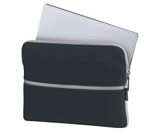 Targus TSS077US Slipskin Peel Laptop Case for Laptops with 14.1-Inch Screens (Black with Grey Accents)