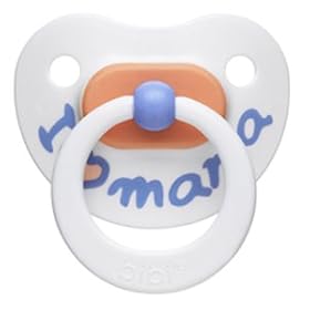 bibi silicone day-time BPA FREE soother, dental shape, Mama/Papa pastel, From 6 months