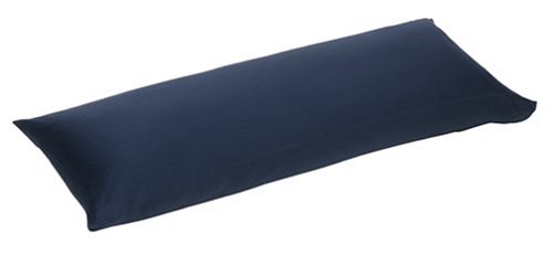 American Textile 200-Thread-Count Cotton Body Pillow Cover, Navy