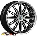 Velocity V865-B Machined w/ Black rims