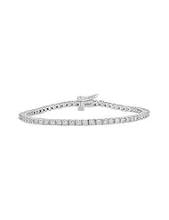 Diamond Row Bracelet 14K White Gold - 2.00 CT Diamonds