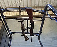 Powersport Dual Gun/Bow Overhead Utility Vehicle Rack