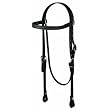 Weaver Leather 35-1999-BK Synthetic Browband Headstall