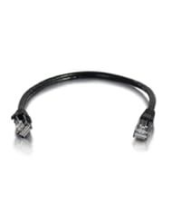 C2G / Cables to Go 27152 Cat6 Snagless Patch Cable, Black (7 Feet/2.13 Meters)
