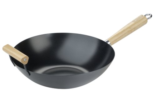 Typhoon 14-Inch Nonstick Wok, Matt Black