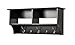 Prepac 36 inch Wide Hanging Entryway Shelf, Black