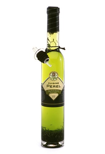 Basil & Garlic Grapeseed Oil Bread Dipper by Cuisine Perel