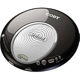 Coby CX-CD114 Personal CD Player - LCD - Black