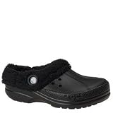 crocs Unisex Blitzen Clog,Black/Black,Men's 8 M/Women's 10 M
