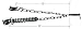 Black Screen and Storm Door Protector Chain