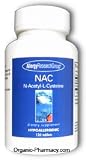 N-Acetyl-L-Cysteine (NAC) by Allergy Research Group (500 mg - 120 Tablets)