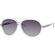 Juicy Couture Bright/S Women's Fashion Sunglasses - Clear Crystal/Gray Mirror