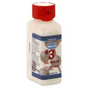 Hylands Homeopathic Calc Sulph 6X Cell Salts 500 tab ( Multi-Pack) by HYLAND'S HOMEOPATHICS