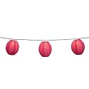 Paper Lantern String Light Set - Pink (16')