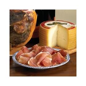 La Tienda Artisan Young Manchego Cheese plus Sliced Serrano Ham