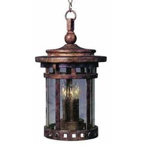 Maxim Lighting 30038CDSE - Santa Barbara 3 Light Outdoor Hanging Lantern - 30038CDSE by 