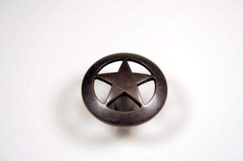 Western Star Knob in Oil Rubbed Bronze