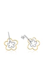 Majestine Pendiente Suelto Spb7905E Dorado / Plateado