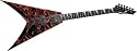 Dean V Dave Mustaine Guitar - Gears of War with Case