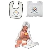 McArthur Pittsburgh Steelers Toddler Bib and Bath Set