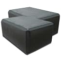 2 Pack 4 inches x 9 inches x 6 inches Yoga Blocks - Saver Pack